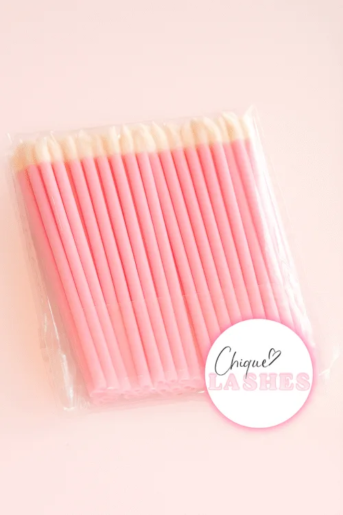 Wegwerp microvezel applicators/ disposable lipbrushes